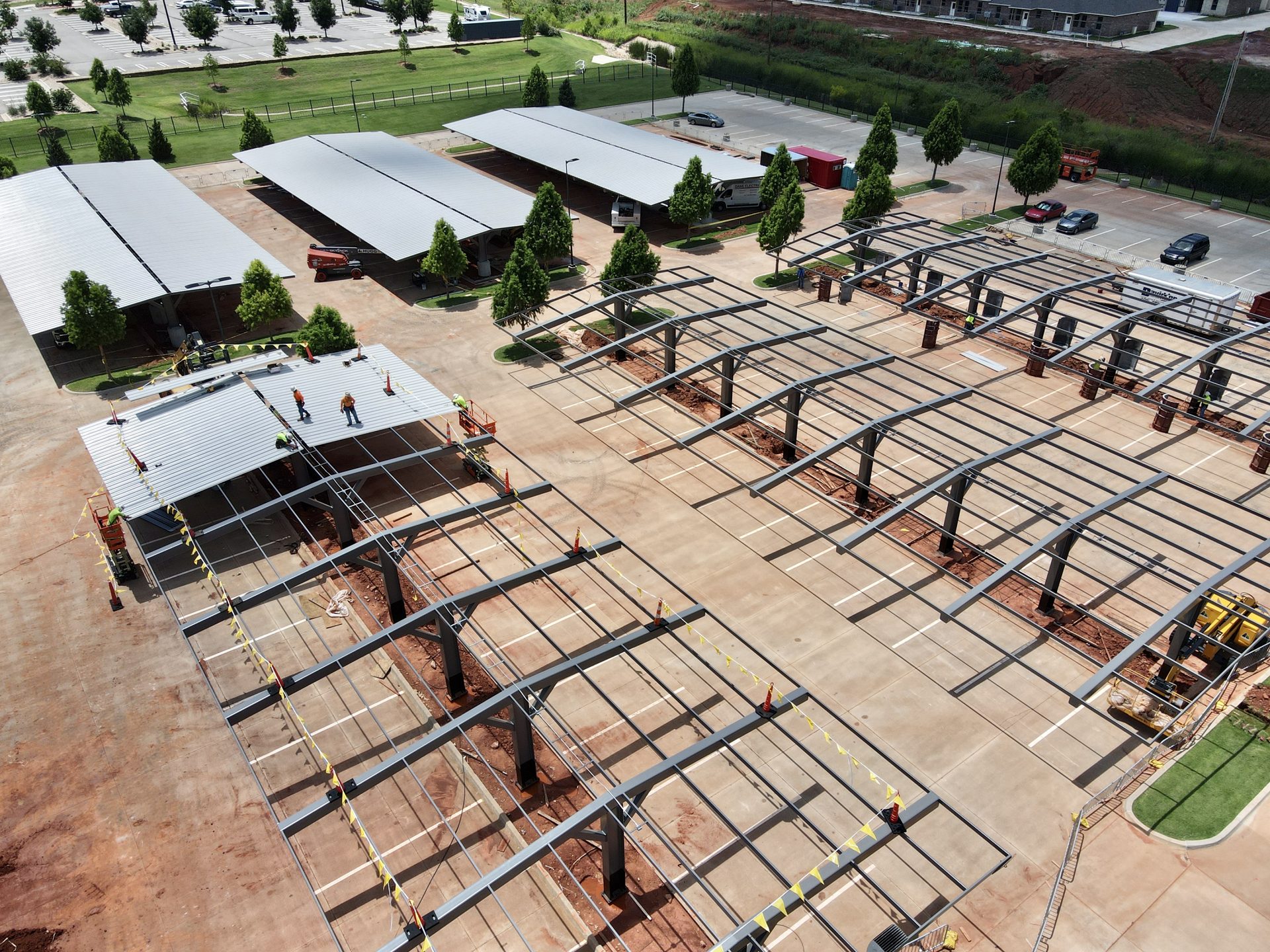 Commercial construction project managed by Rigid Building Group